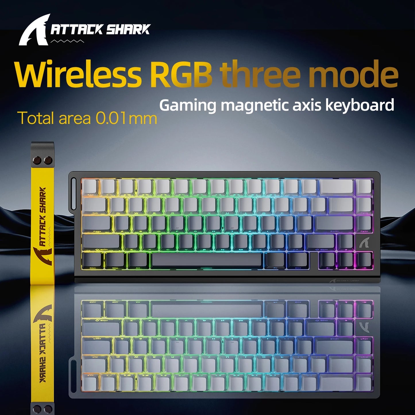 X68HE Attack Shark Magnetic Gaming Keyboard