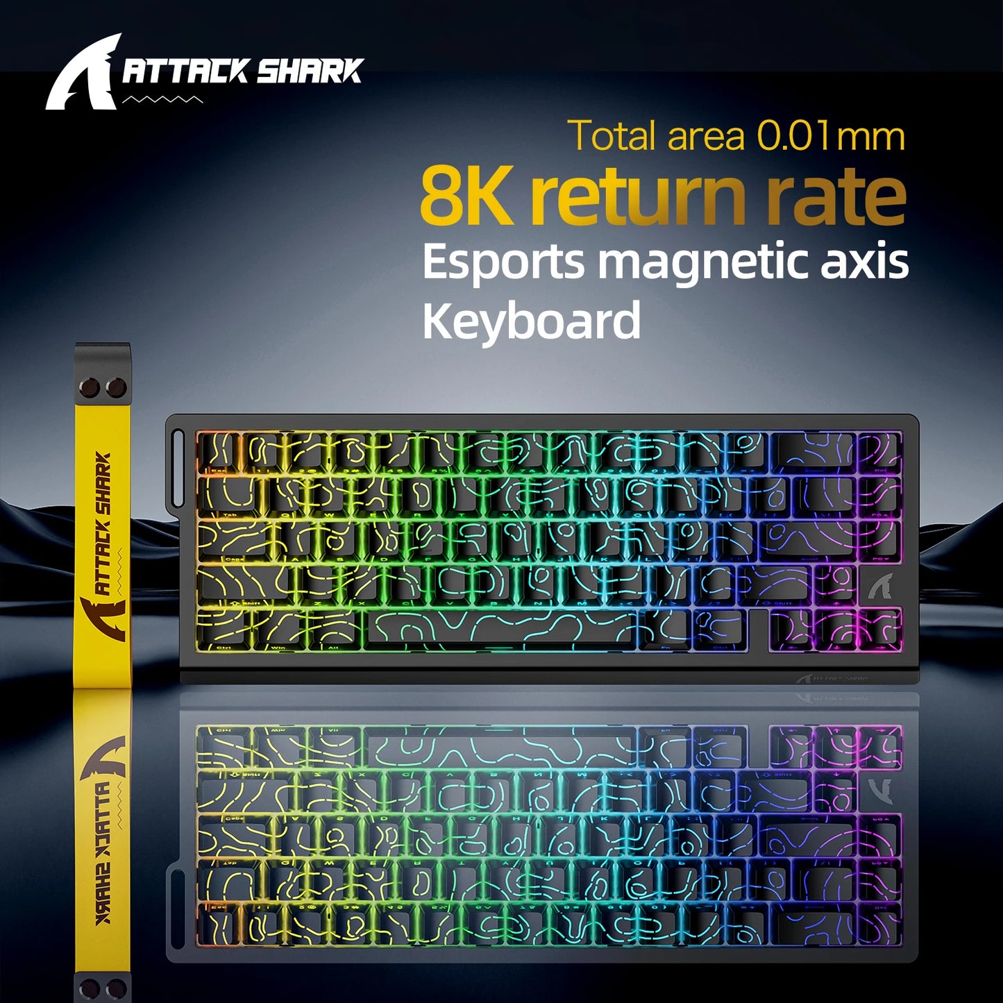 X68HE Attack Shark Magnetic Gaming Keyboard
