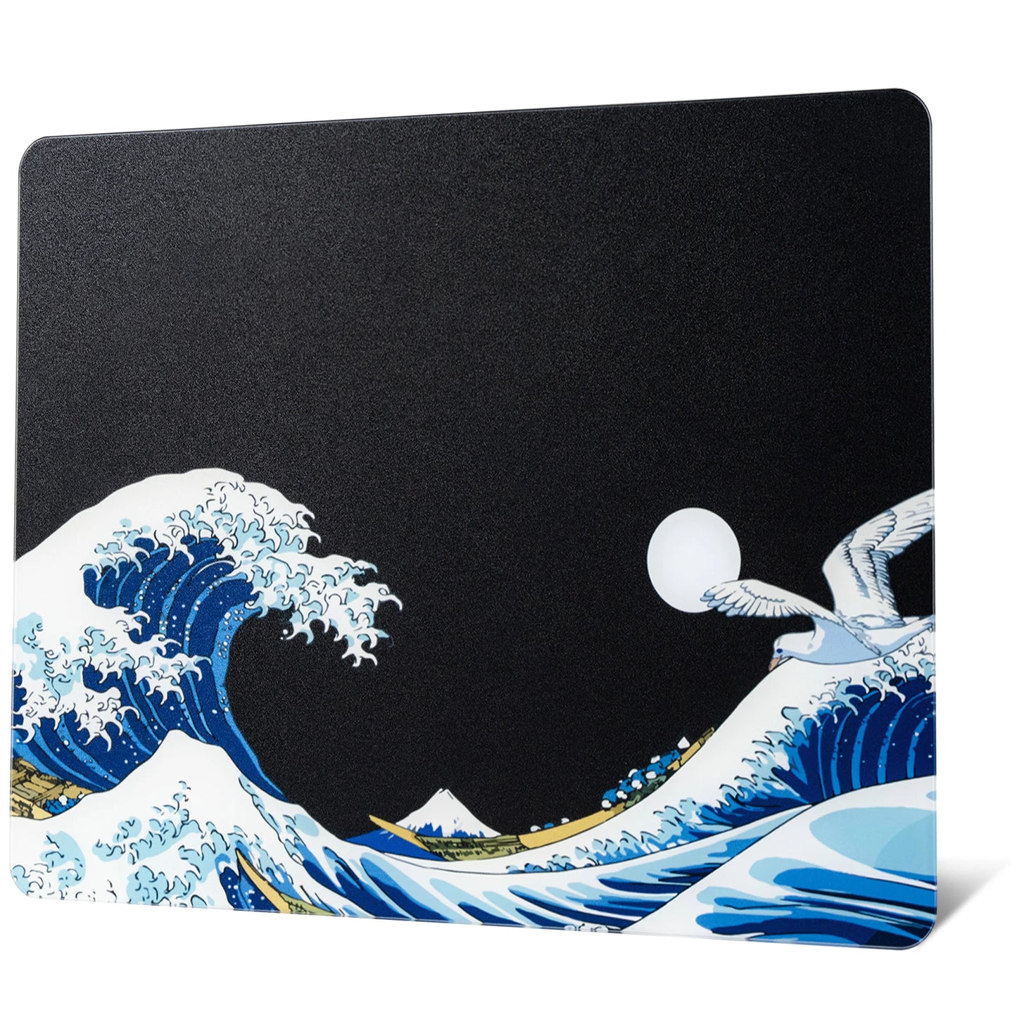 XVX White Glass Gaming Mouse Pad