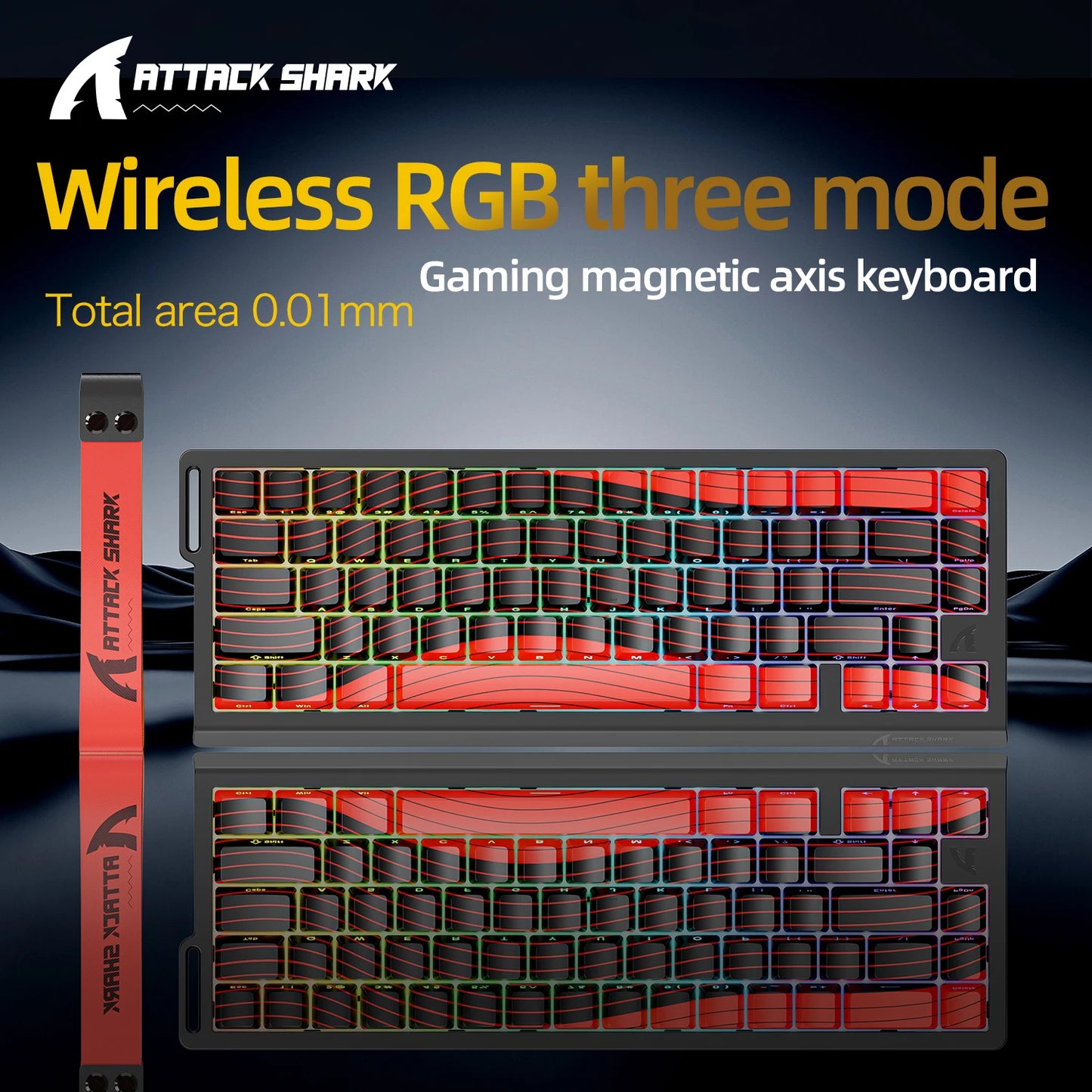 X68HE Attack Shark Magnetic Gaming Keyboard