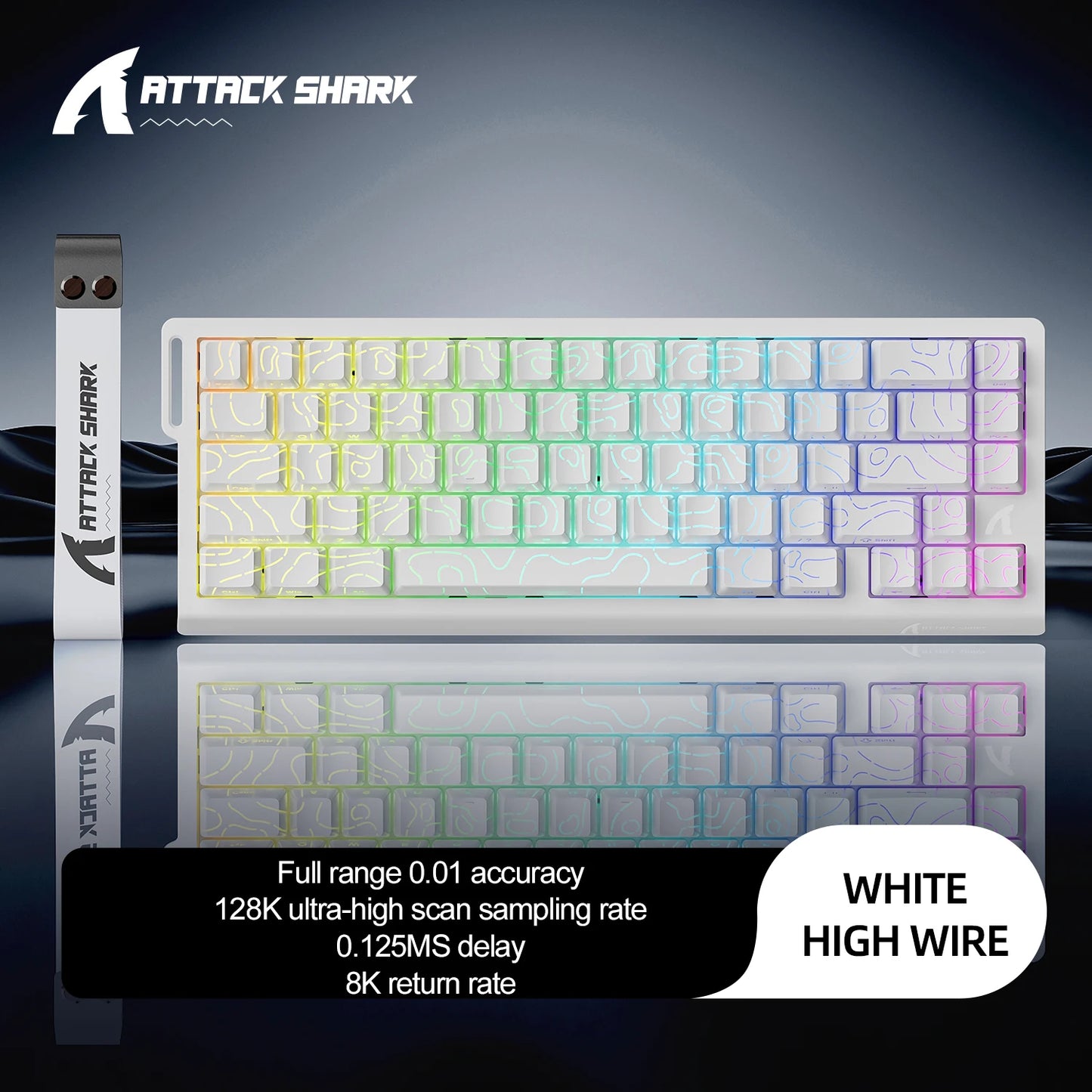 X68HE Attack Shark Magnetic Gaming Keyboard