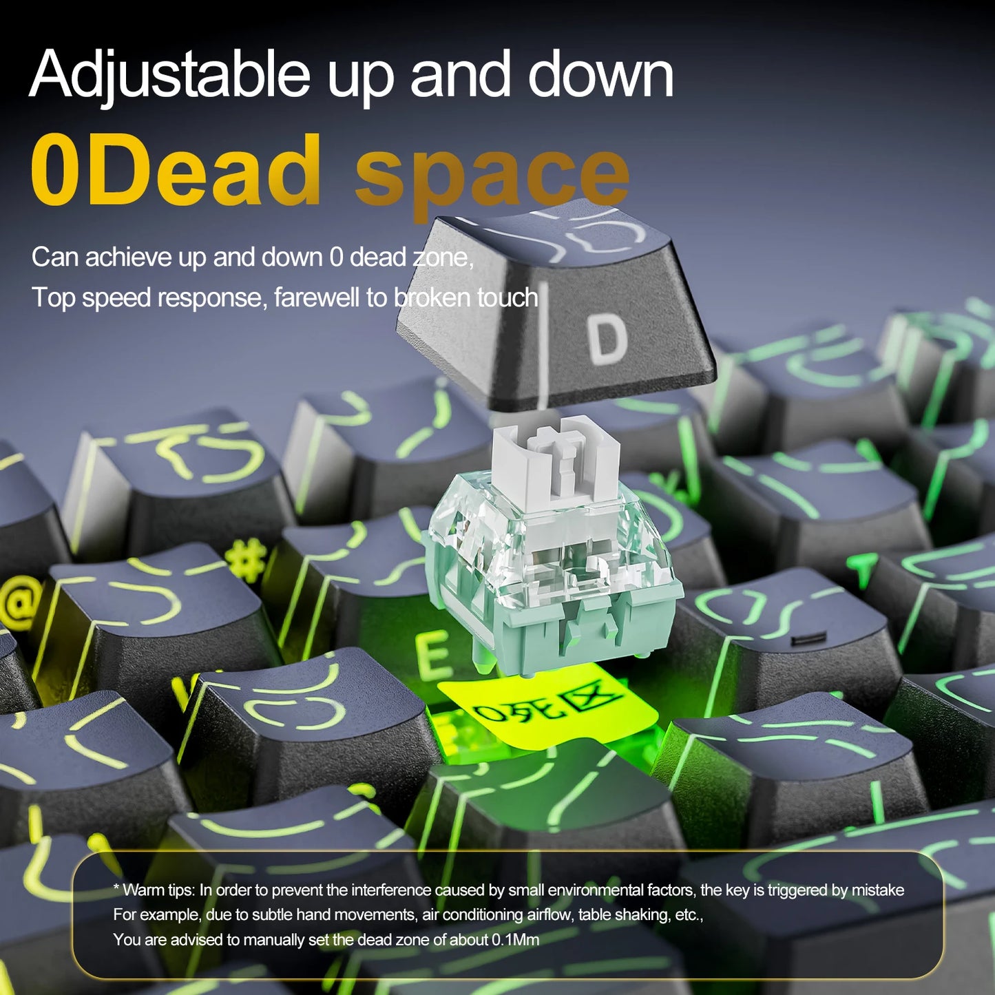 X68HE Attack Shark Magnetic Gaming Keyboard