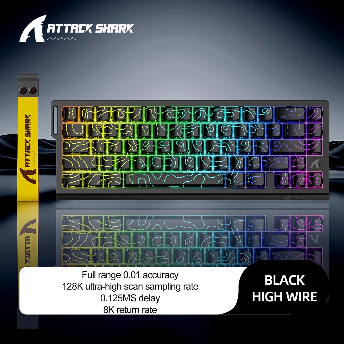 X68HE Attack Shark Magnetic Gaming Keyboard
