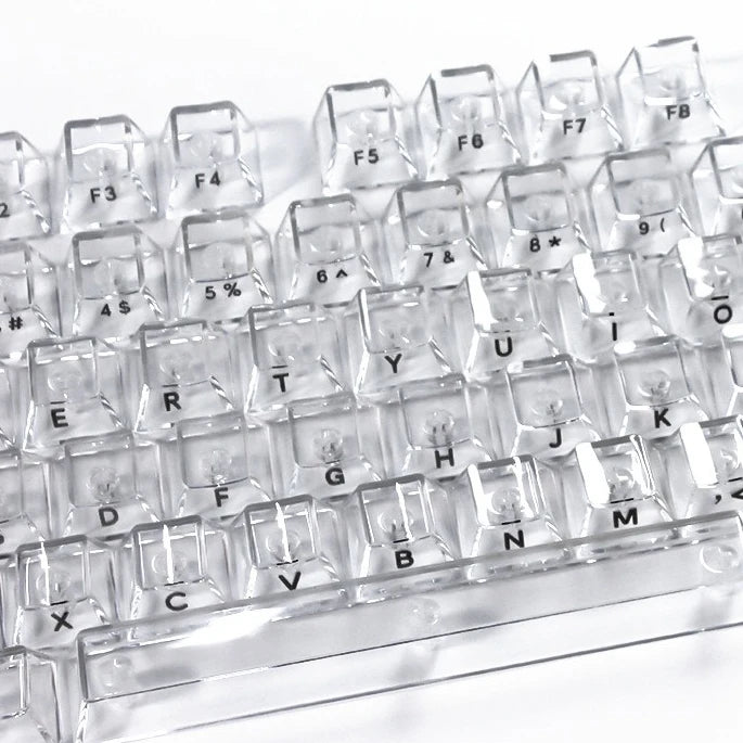 Crystal Cherry Keycaps for Mechanical Keyboard