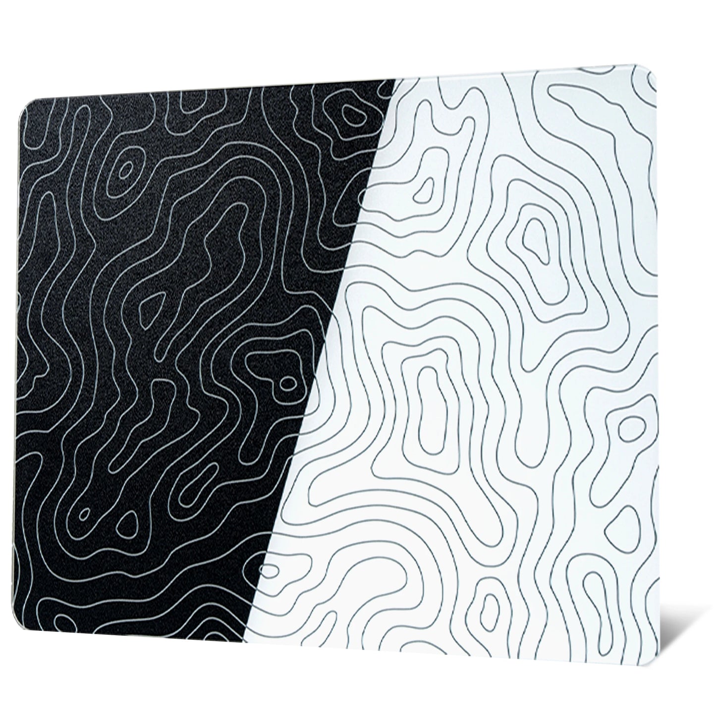 XVX White Glass Gaming Mouse Pad