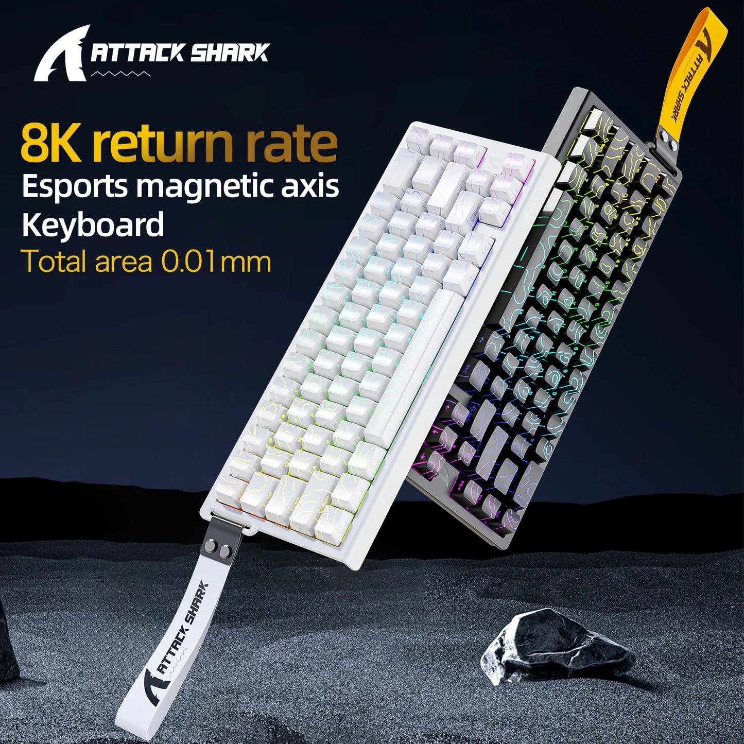 X68HE Attack Shark Magnetic Gaming Keyboard
