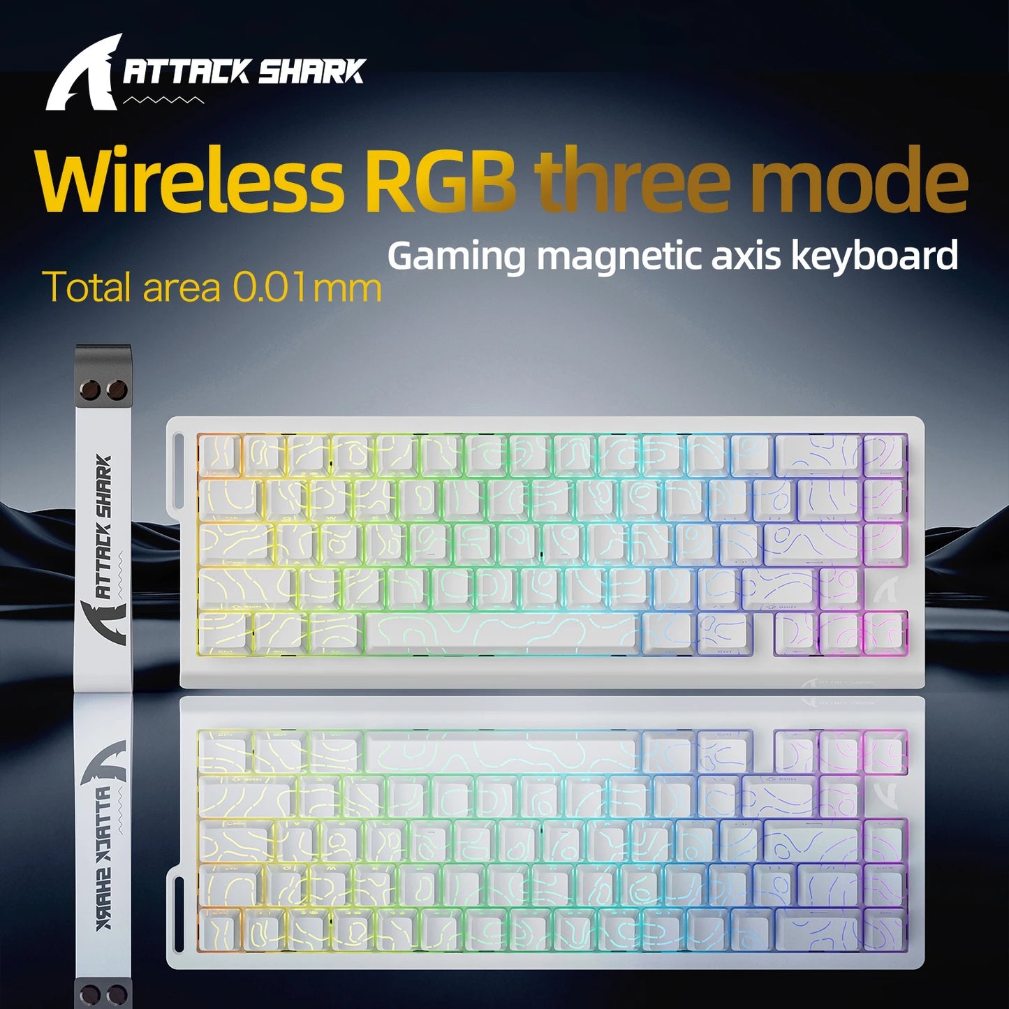 X68HE Attack Shark Magnetic Gaming Keyboard