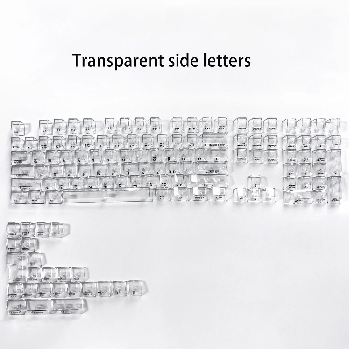 Crystal Cherry Keycaps for Mechanical Keyboard
