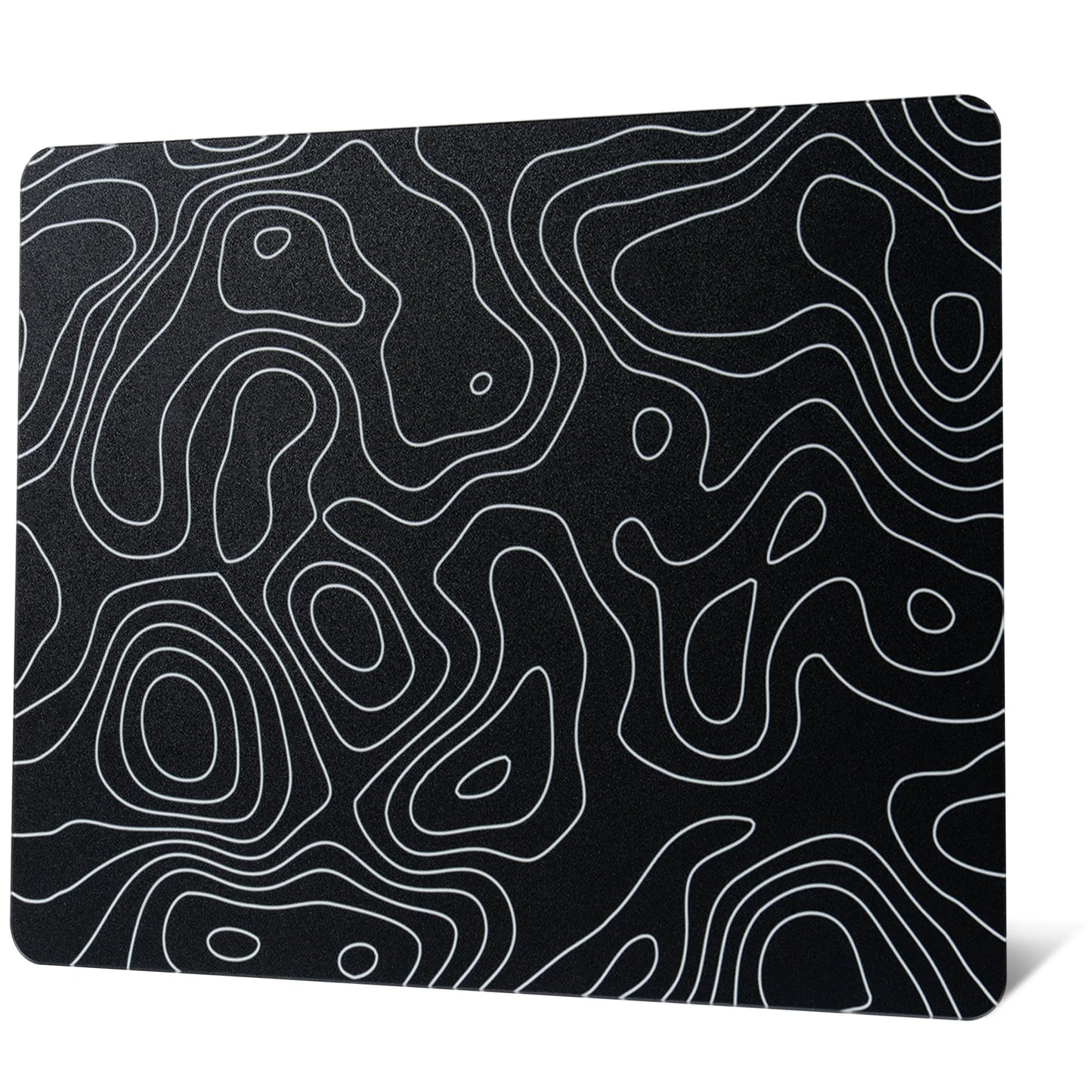 XVX White Glass Gaming Mouse Pad